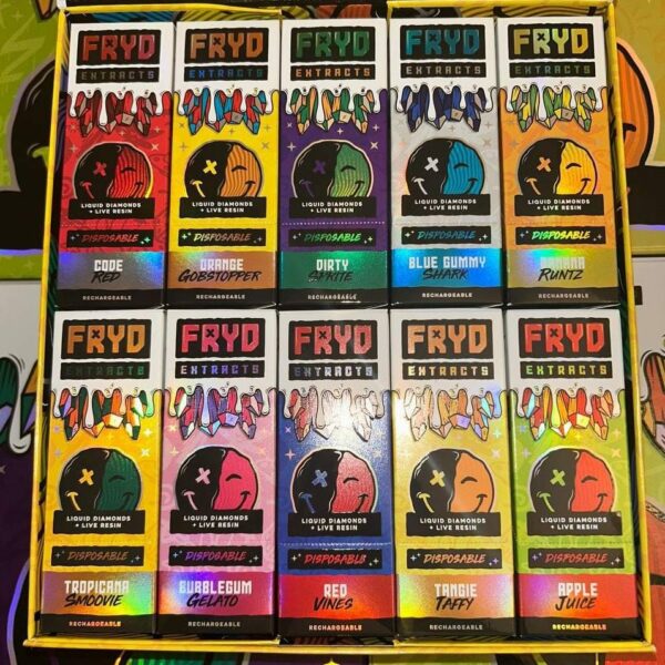 MIXED BOX 12 NEW FRYD FLAVORS